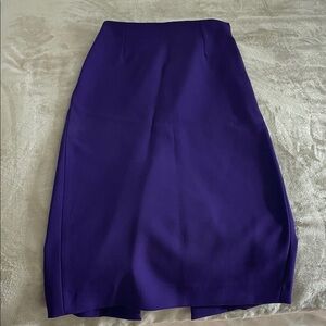 Purple pencil skirt from Zara size small